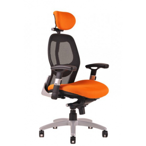 Síťovaná židle SATURN - oranžová