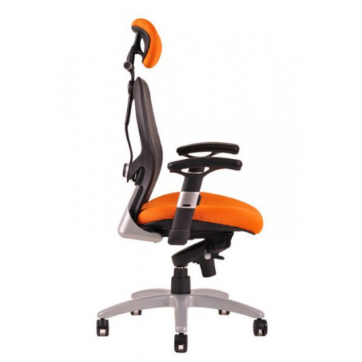 Síťovaná židle SATURN - oranžová