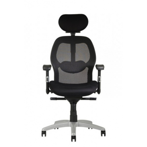 Síťovaná židle SATURN - černá