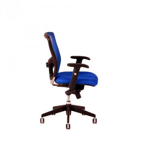 Síťovaná židle DIKE - zboku, modrá