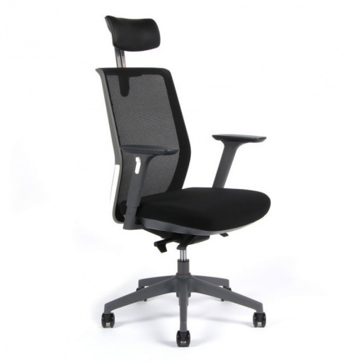 Kancelářská síťovaná židle PORTIA  černá/černá