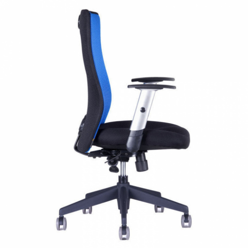 Síťovaná židle CALYPSO GRAND - zboku (modrá)