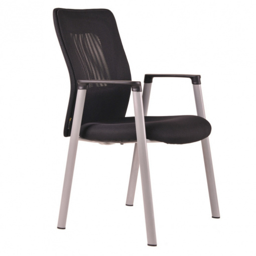 Síťovaná židle CALYPSO MEETING - černá