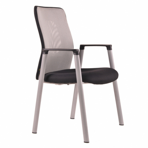 Síťovaná židle CALYPSO MEETING - šedá