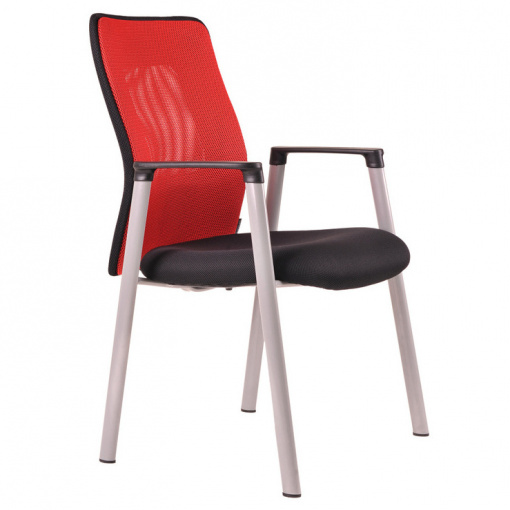 Síťovaná židle CALYPSO MEETING - červená