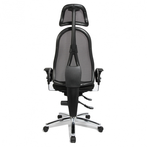 Kancelářská balanční židle SITNESS 15 potah G20 s podhlavníkem