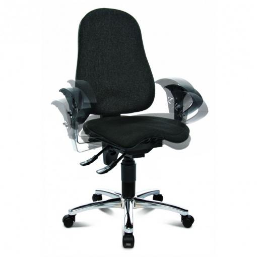 Kancelářská balanční židle SITNESS 10 simulace balančního pohybu