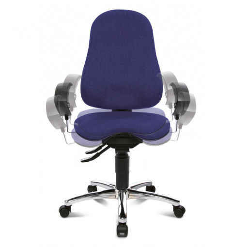 Kancelářská balanční židle SITNESS 10 simulace balančního pohybu