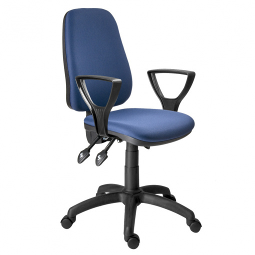 Kancelářská ekonomická židle 1140 ASYN - s područkami BR 25