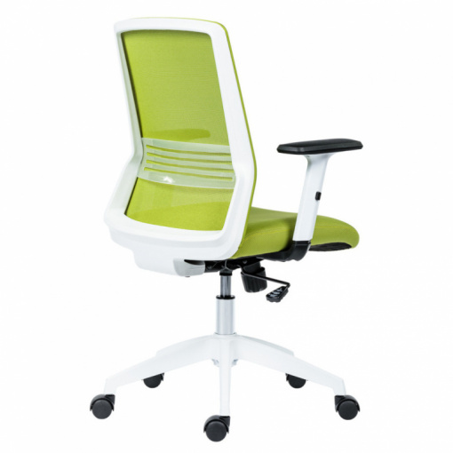 Studentská židle NOVELLO WHITE Green