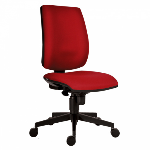 Kancelářská židle 1380 SYN FLUTE - látka Dora D3 červená