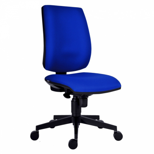 Kancelářská židle 1380 SYN FLUTE - látka Dora D4 modrá