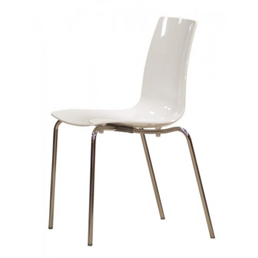 Plastová židle LOLLIPOP - Bianco