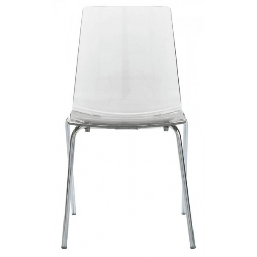 Plastová židle LOLLIPOP - Transparente