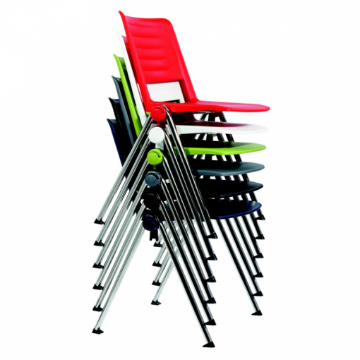 Konferenční plastová židle 2200 RAVE - vynikající stohovatelnost až 15 ks