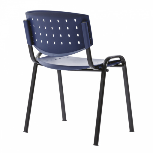 Konferenční plastová židle TAURUS PN LAYER - modrá