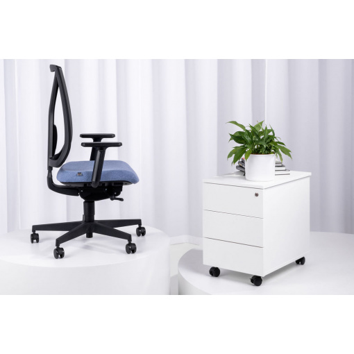 Kancelářská síťovaná židle LEAF 503-SYS
