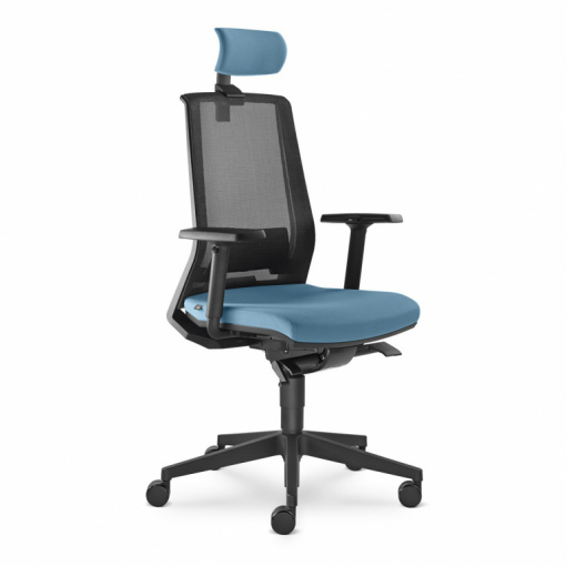 Kancelářská síťovaná židle LOOK 270-SYS s podhlavníkem