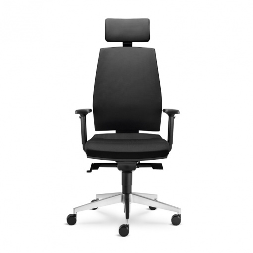 Kancelářská čalouněná židle STREAM 280-SYS s podhlavníkem