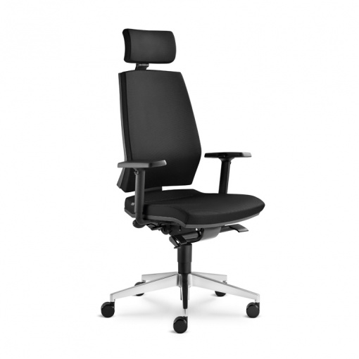 Kancelářská čalouněná židle STREAM 280-SYS s podhlavníkem