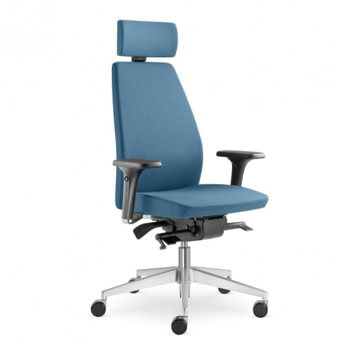 Kancelářská čalouněná židle Alva 330-SYS