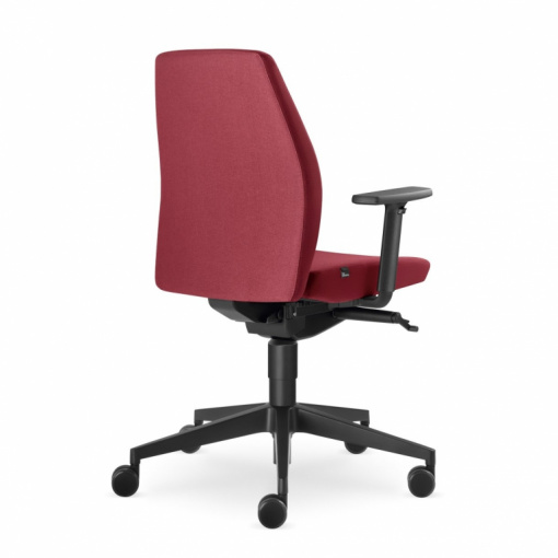 Kancelářská čalouněná židle Alva 332-SYS bez podhlavníku