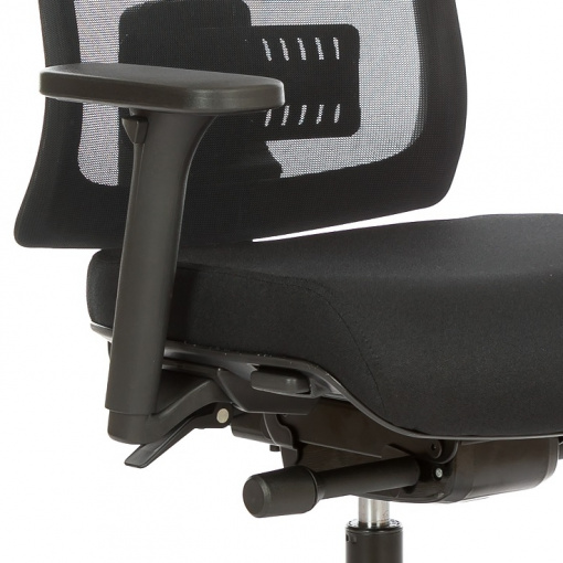 Kancelářská síťovaná židle RONDA - detail područek R4