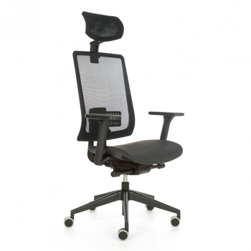Kancelářská balanční židle X-PRO - síťovaný sedák