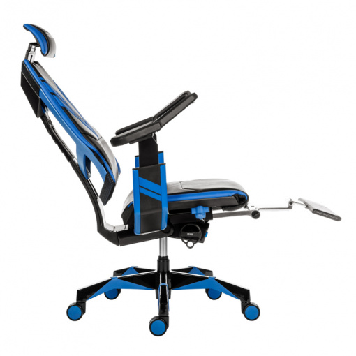 Exkluzivní herní židle GENIDIA GAMING blue