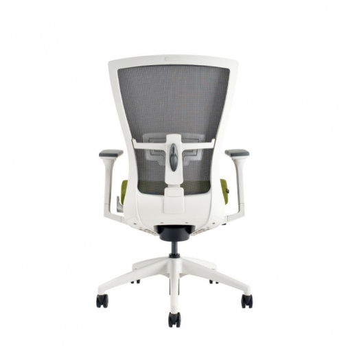Síťovaná židle MERENS WHITE - zezadu, Bl 201
