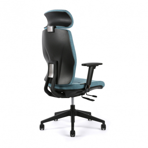 Kancelářská čalouněná židle SELENE - F83 modrá