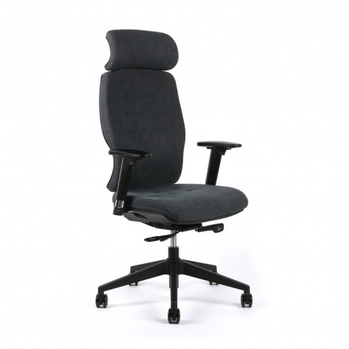Kancelářská čalouněná židle SELENE - F85 antracit
