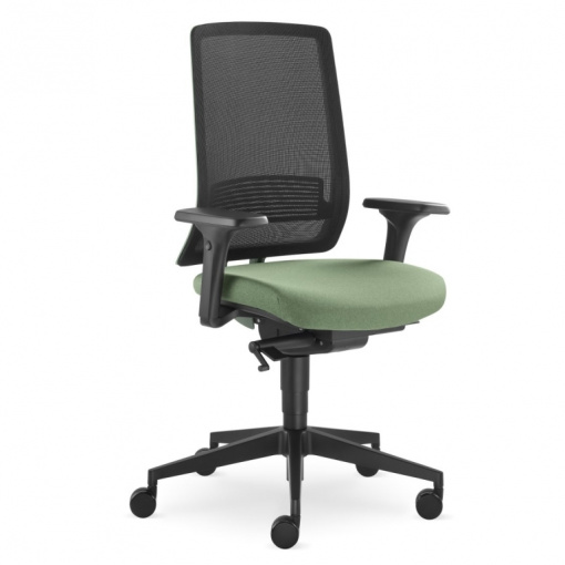 Kancelářská síťovaná židle LYRA Air 215-GREEN-SYS