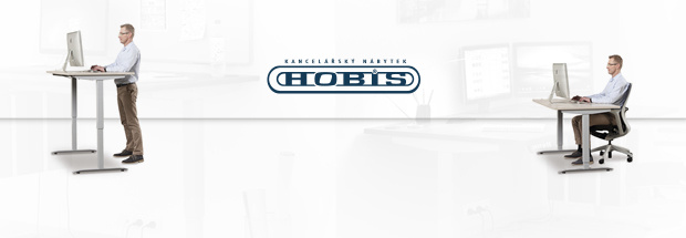výškově stavitelné stoly Hobis MOTION