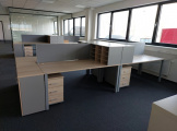 2022 - Dachser - kancelář pro 16 pracovníků, nábytek Hobis