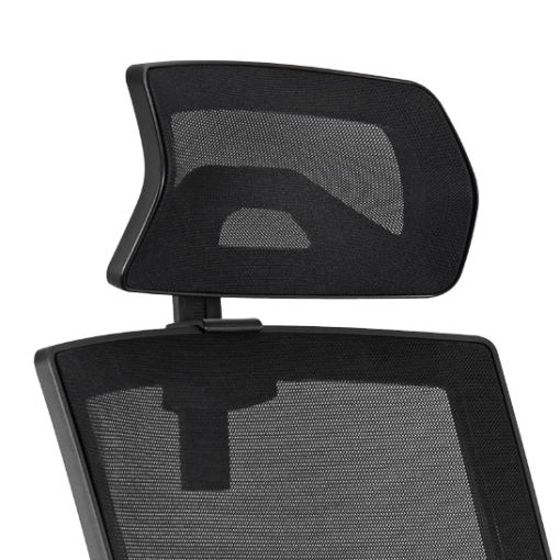 Síťovaná židle GAME ŠÉF VIP - síťovaný stavitelný podhlavník 3D