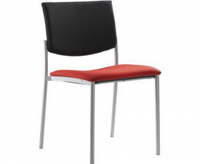 Jednací čalouněná židle SEANCE 090-N2